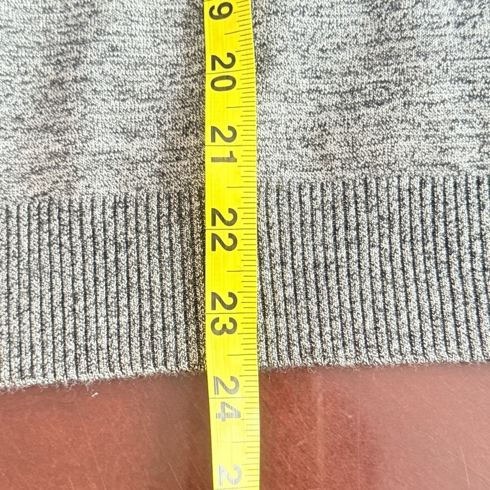 Calvin Klein Gray Turtleneck Sweater with Slim Fit - Picture 11 of 11